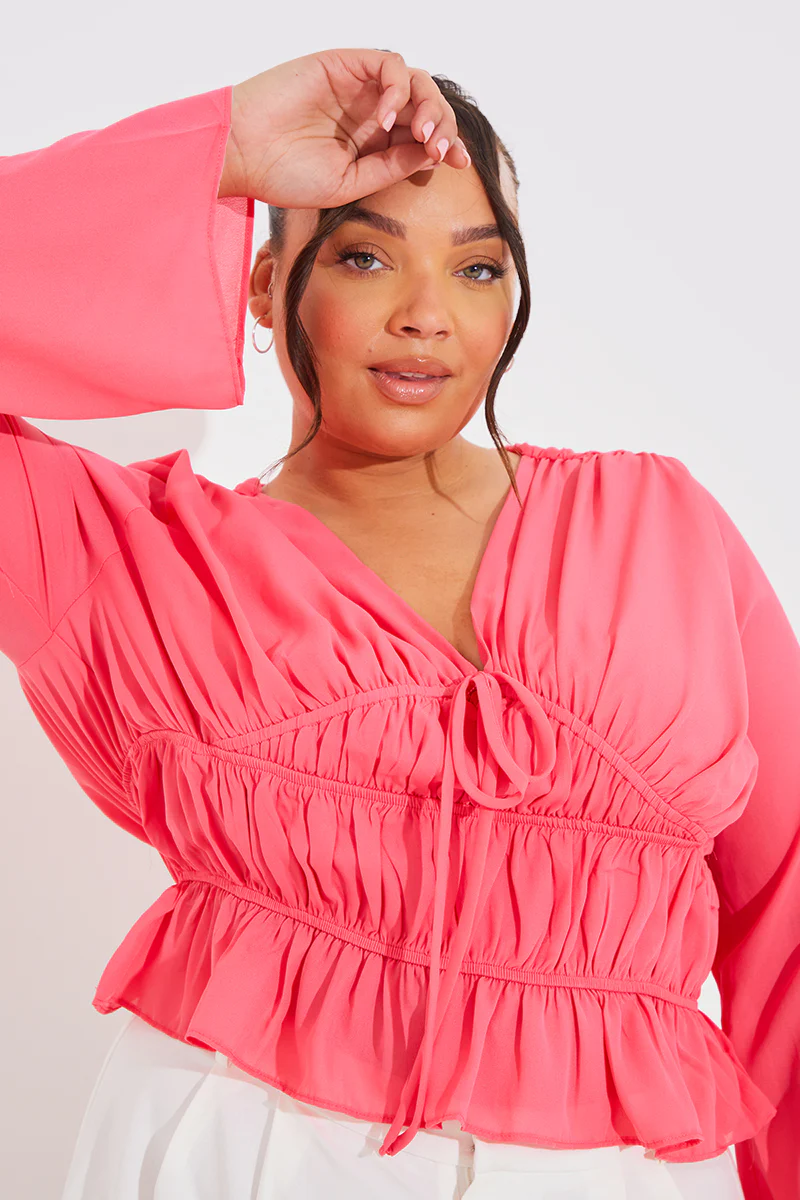 Shirred Detail Blouse - Image 7