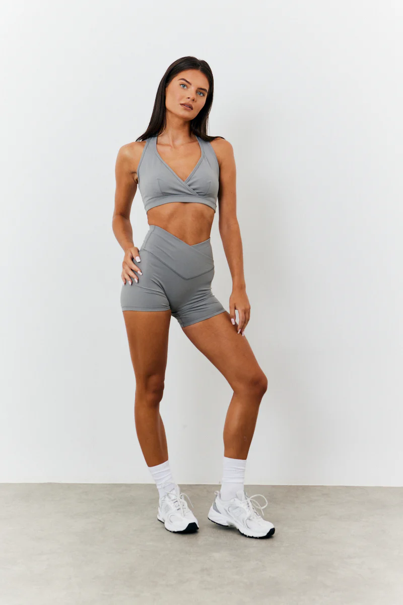 Soft Touch Medium Support Halter Neck Sports Bra - Image 2