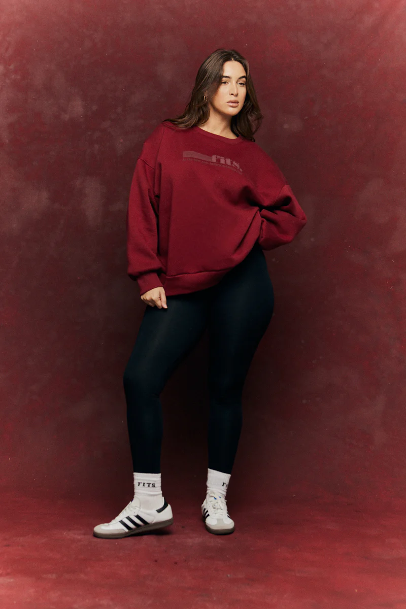 FITS Sports Printed Crew Neck Sweatshirt - Image 3