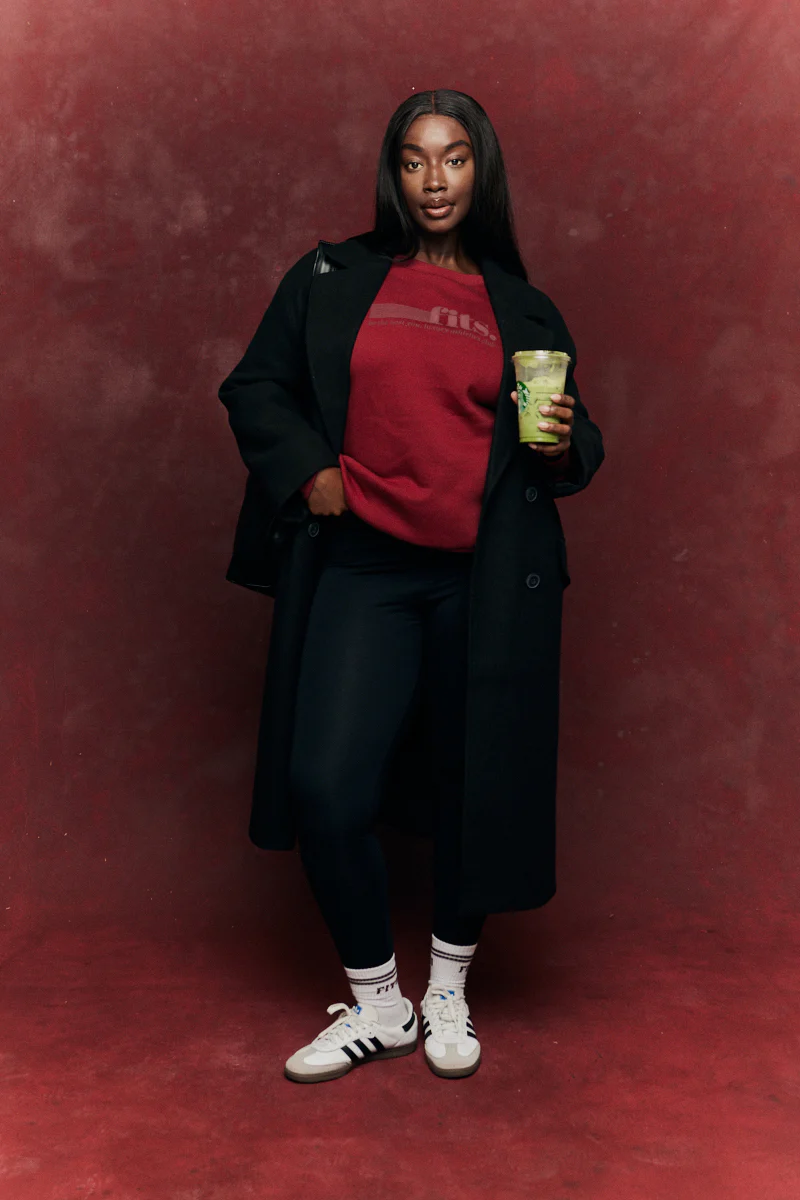 FITS Sports Printed Crew Neck Sweatshirt - Image 6