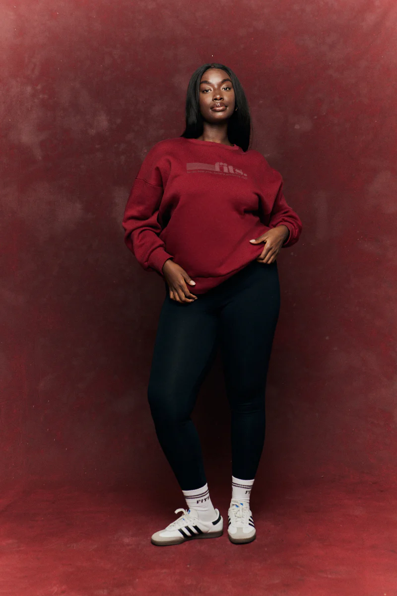FITS Sports Printed Crew Neck Sweatshirt - Image 8
