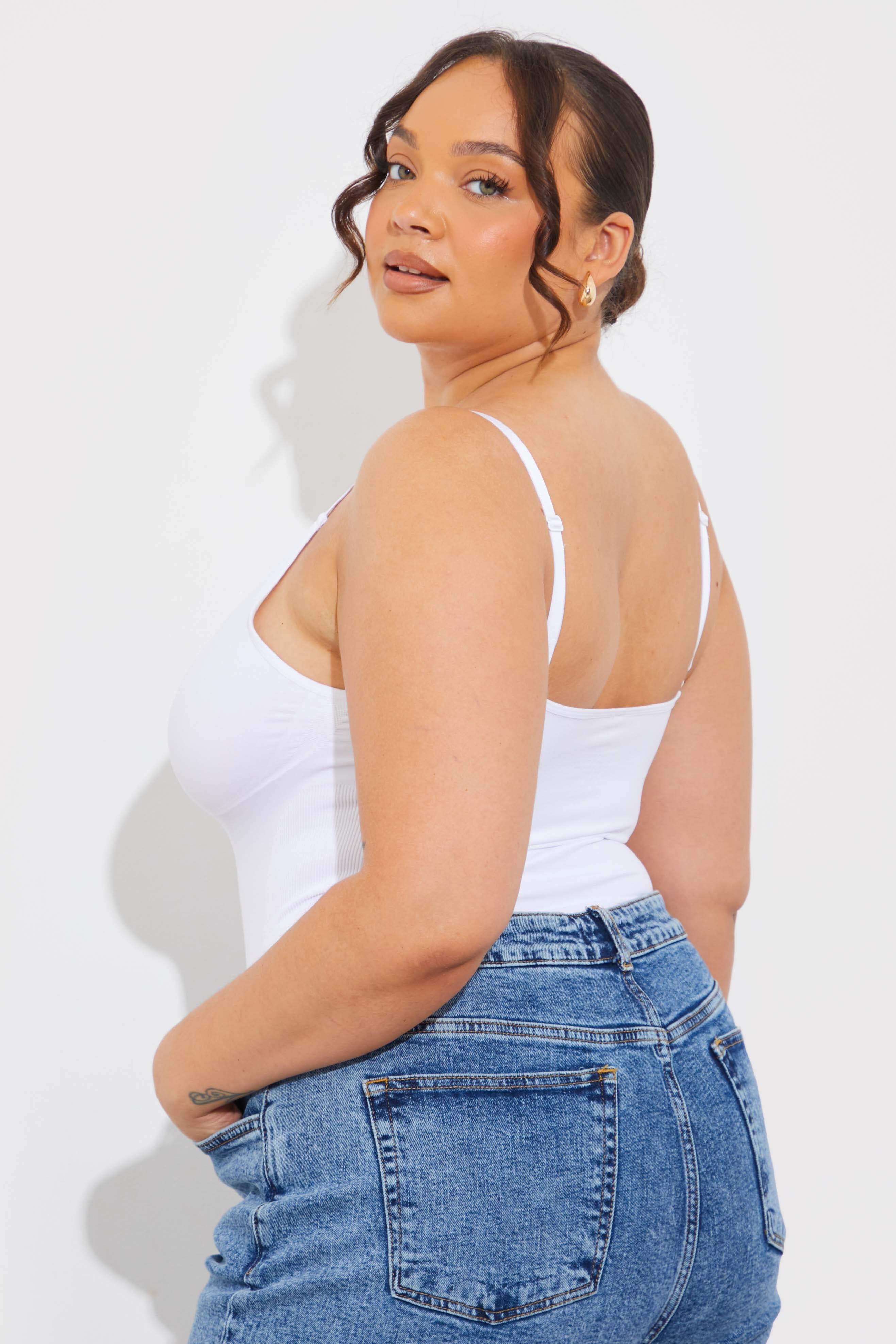 Seamless Strappy Snatched Shapewear Bodysuit - Image 7