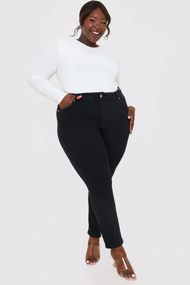 Stretch High Waisted Skinny Jeans - Image 6