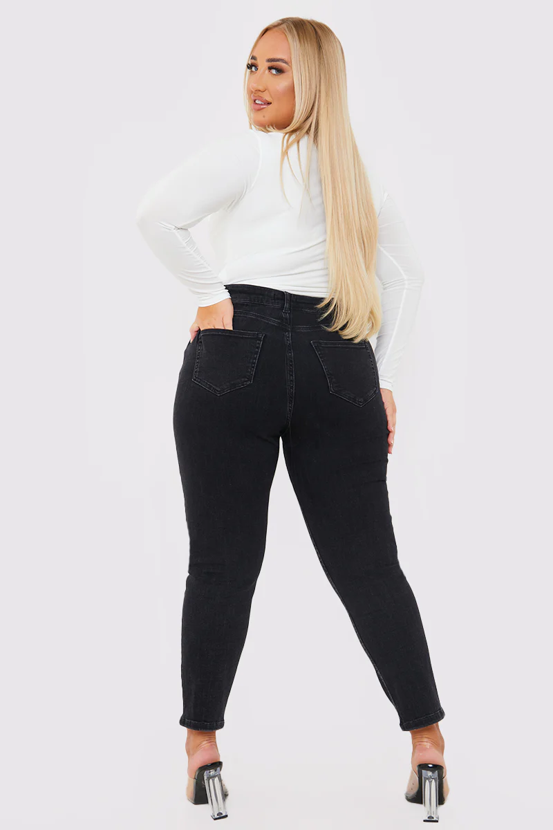 Stretch Straight Jeans - Image 3