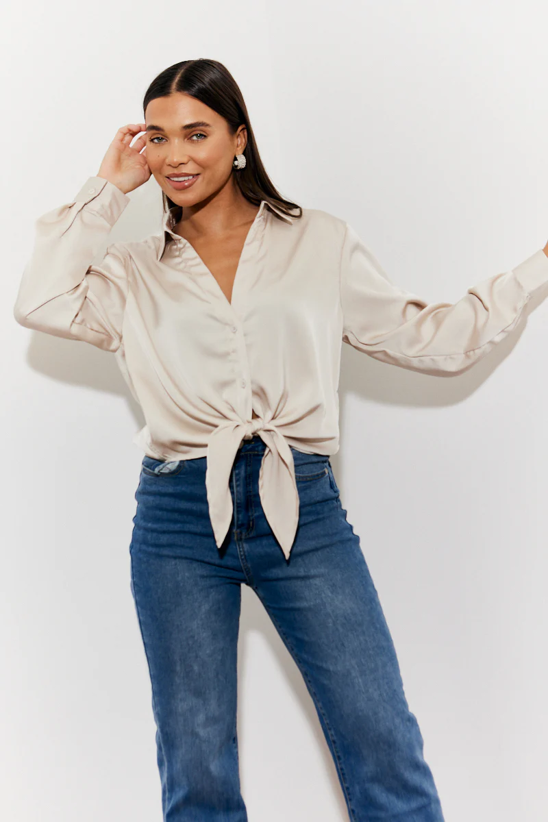 Tie Front Shirt