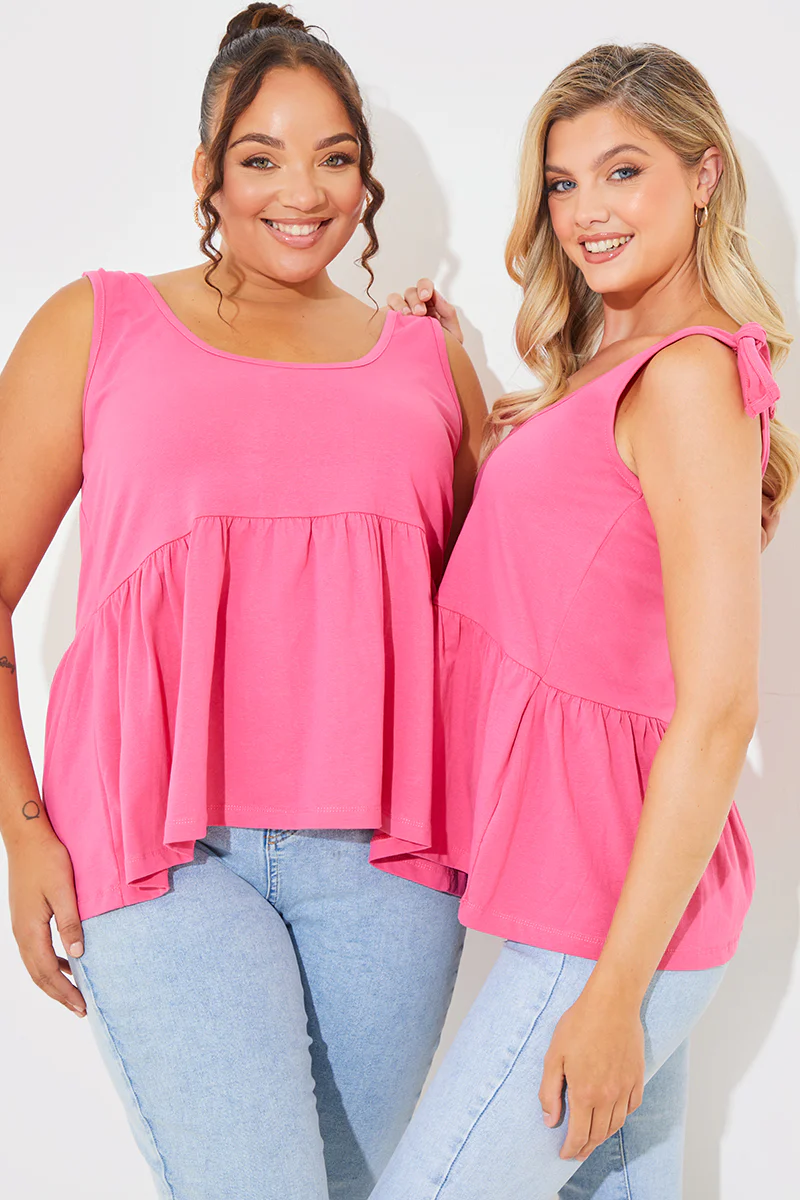Tie Shoulder Smock Top - Image 10