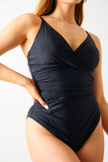 Twist Front Tummy Control Swimsuit - Image 3