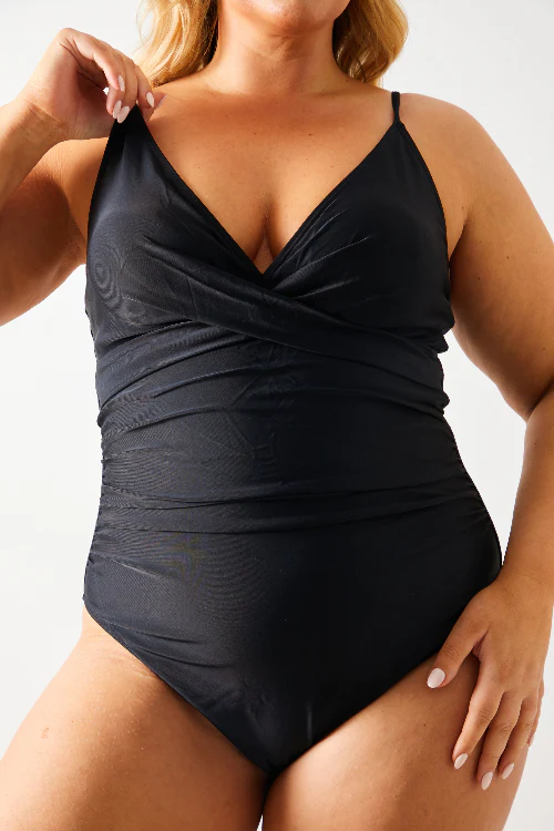 Twist Front Tummy Control Swimsuit - Image 7