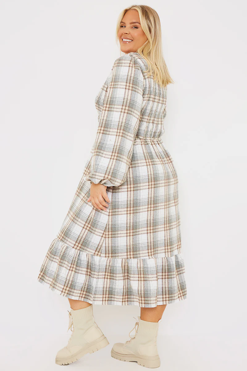 Wrap Front Midi Dress - Image 8