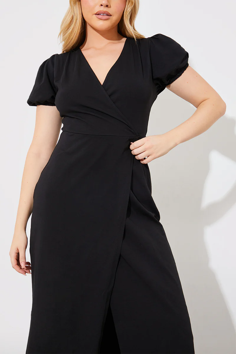 Wrap Midaxi Dress - Image 3